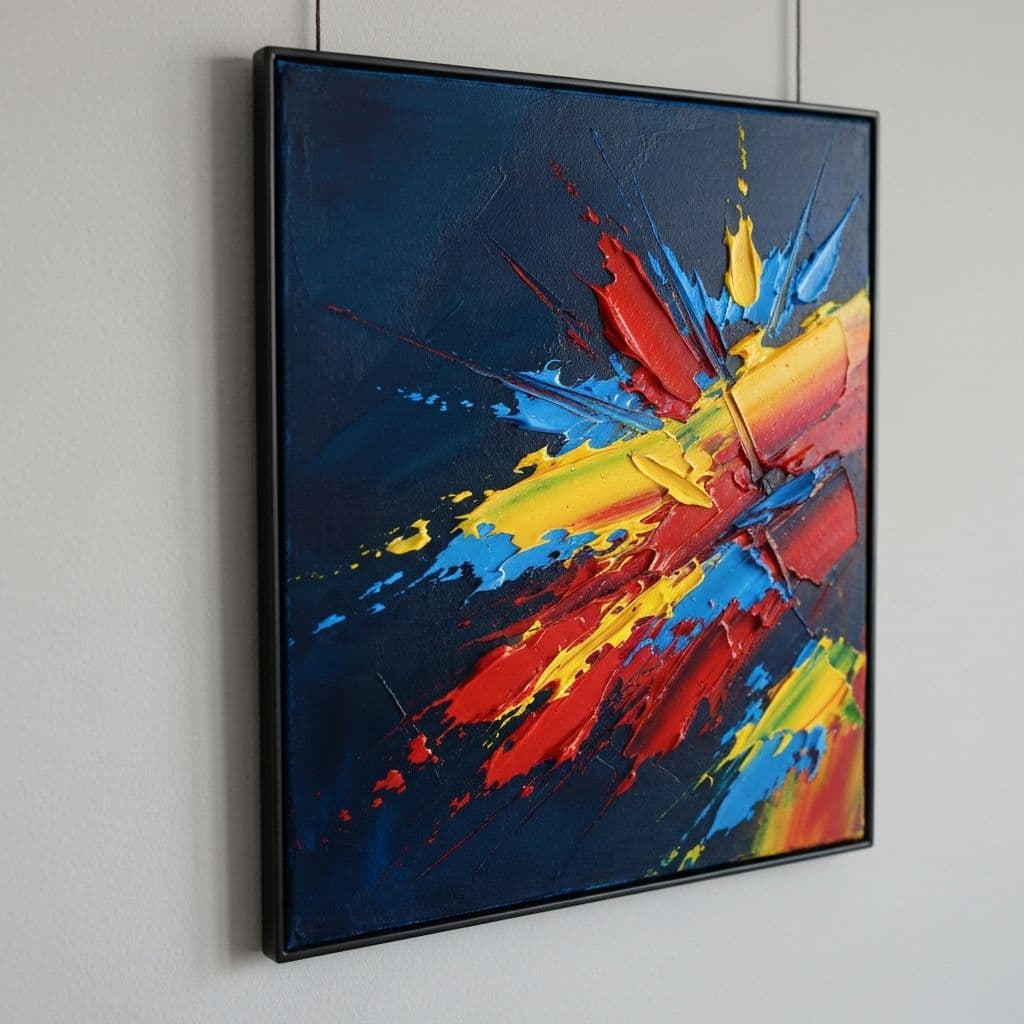 Detalhe resina e borda viva